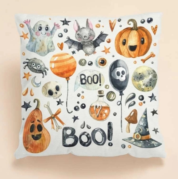 Cute Halloween Decor Pillow Case - Picture 2 of 5